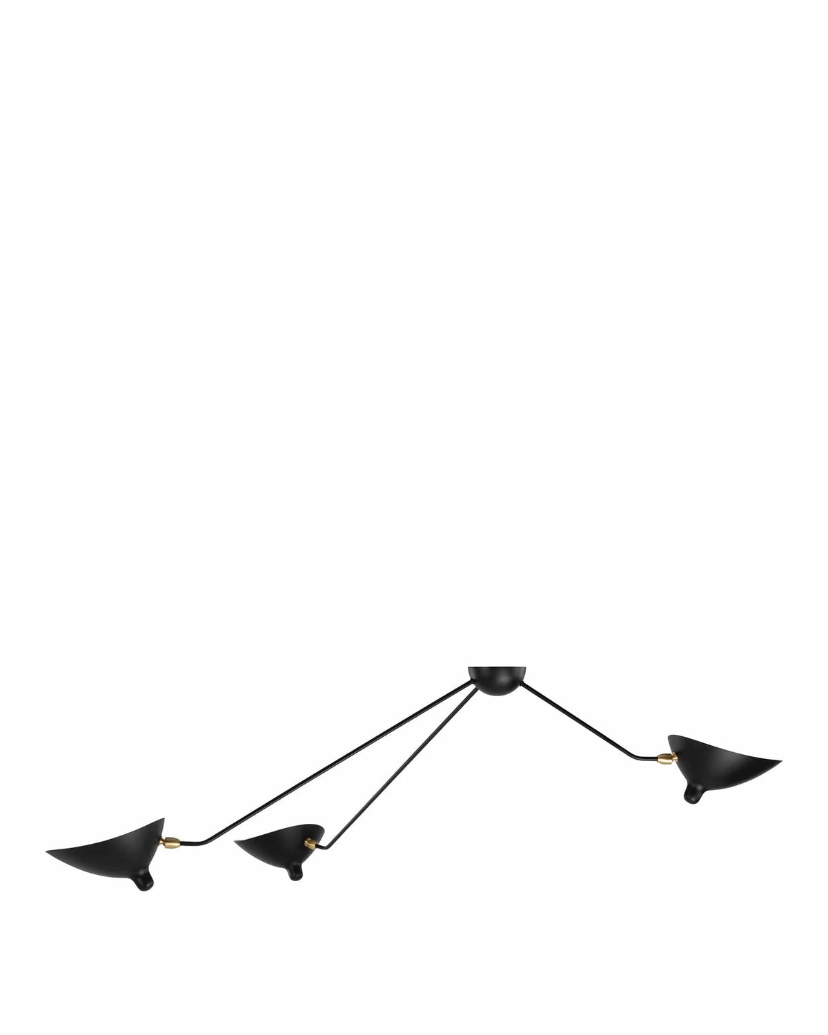 Milo 53™ spider ceiling light three arms - lighting 53 | designer li...