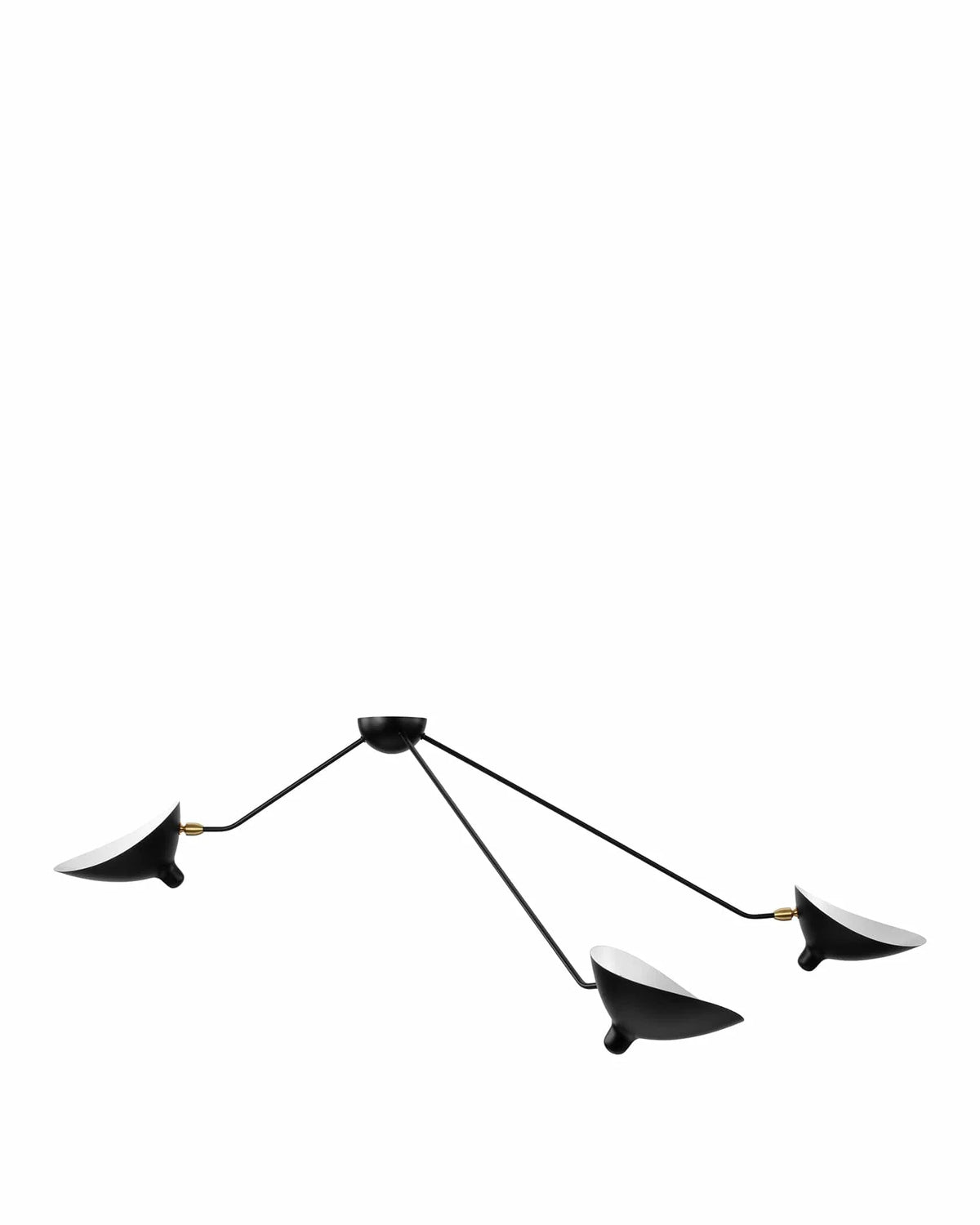 Milo 53™ spider ceiling light three arms - lighting 53 | designer li...