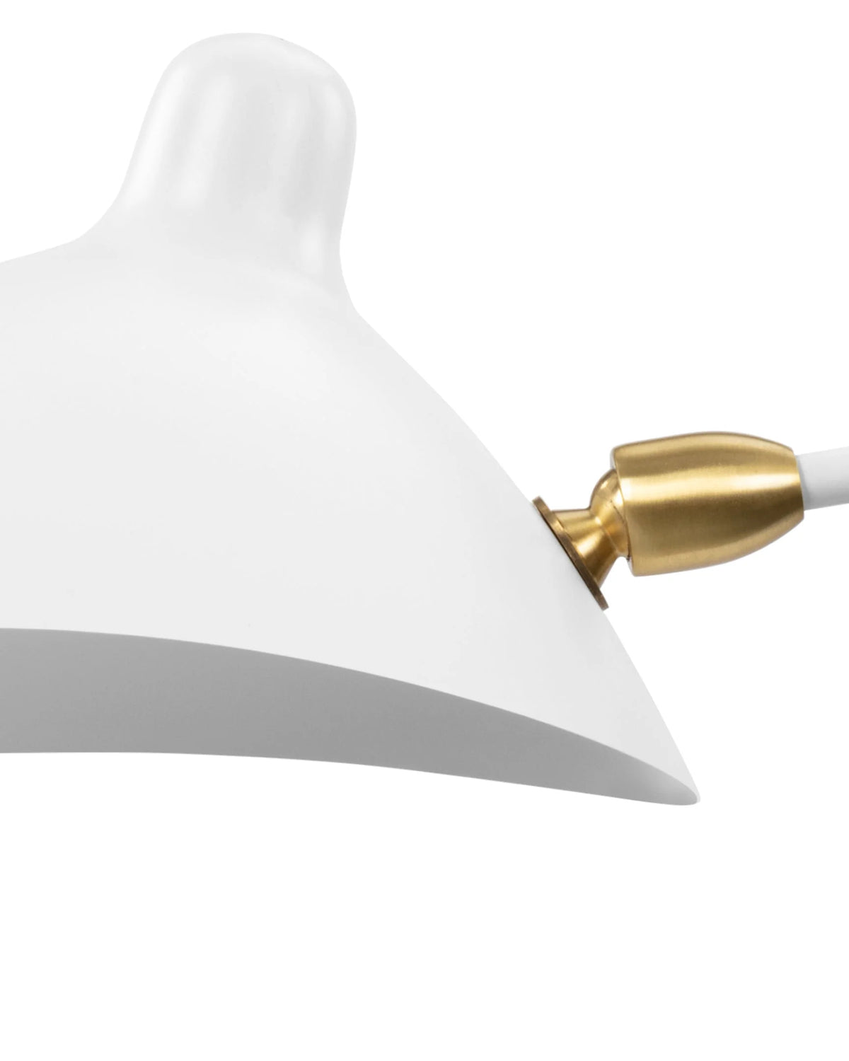 Milo 53™ two-arm ceiling light | sculptural metal - lighting 53 | madorne