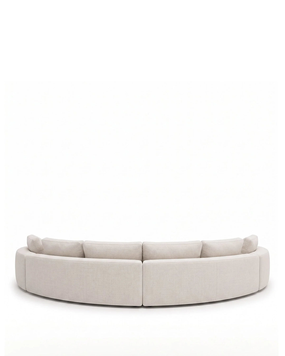 Modena landscape™ modular sofa | oatmeal weave - 4+ seaters landscape | large sectional | madorne