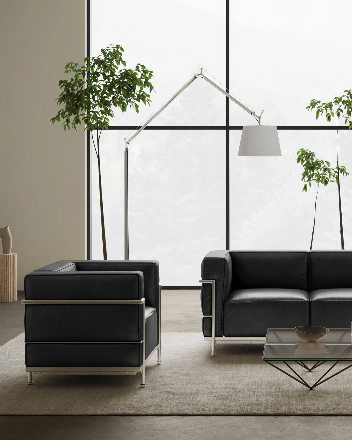 Modulor grand 28™ lounge chair | external steel frame - chairs 28 | designer | madorne