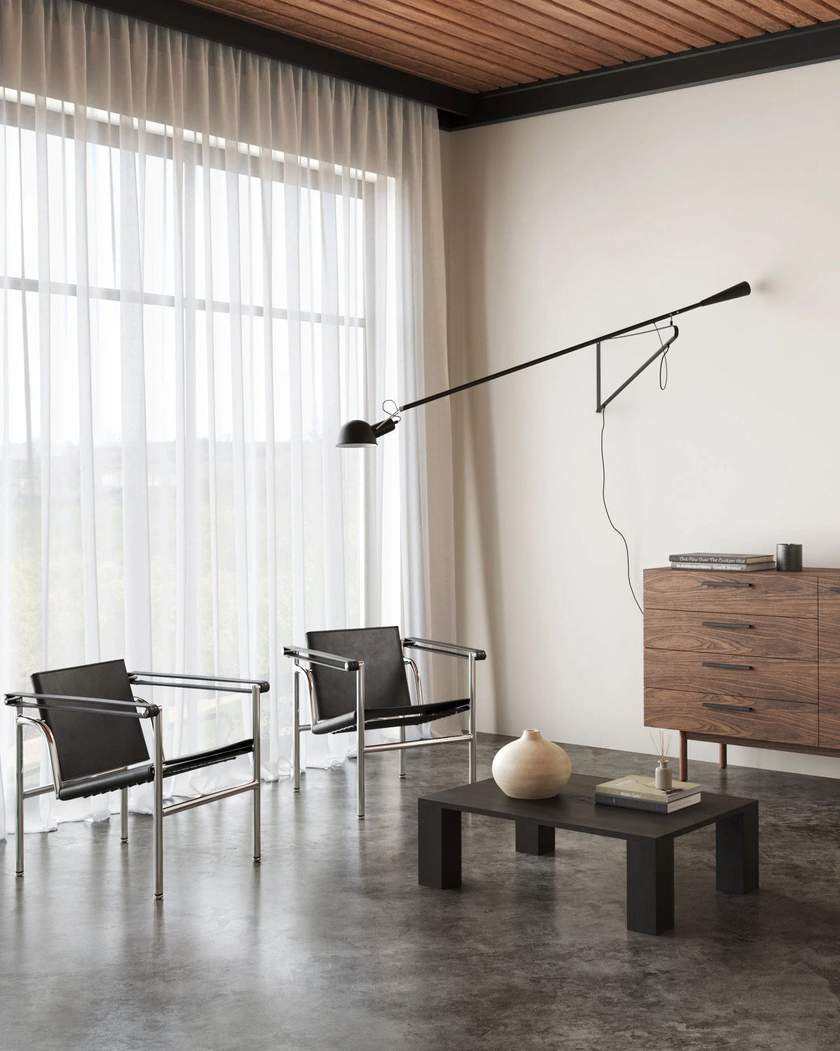 Modulor petit 28™ lounge chair | tubular steel - chairs 28 | madorne