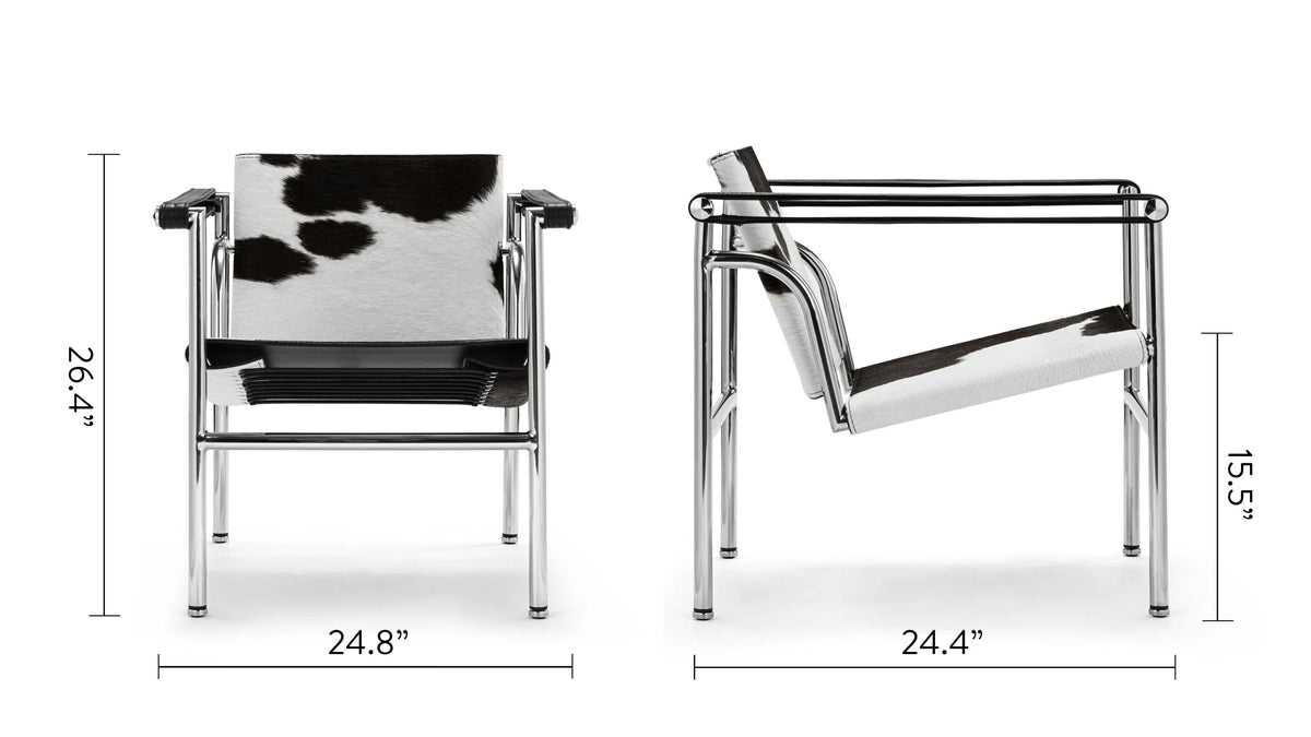 Modulor petit 28™ lounge chair | tubular steel - chairs 28 | madorne