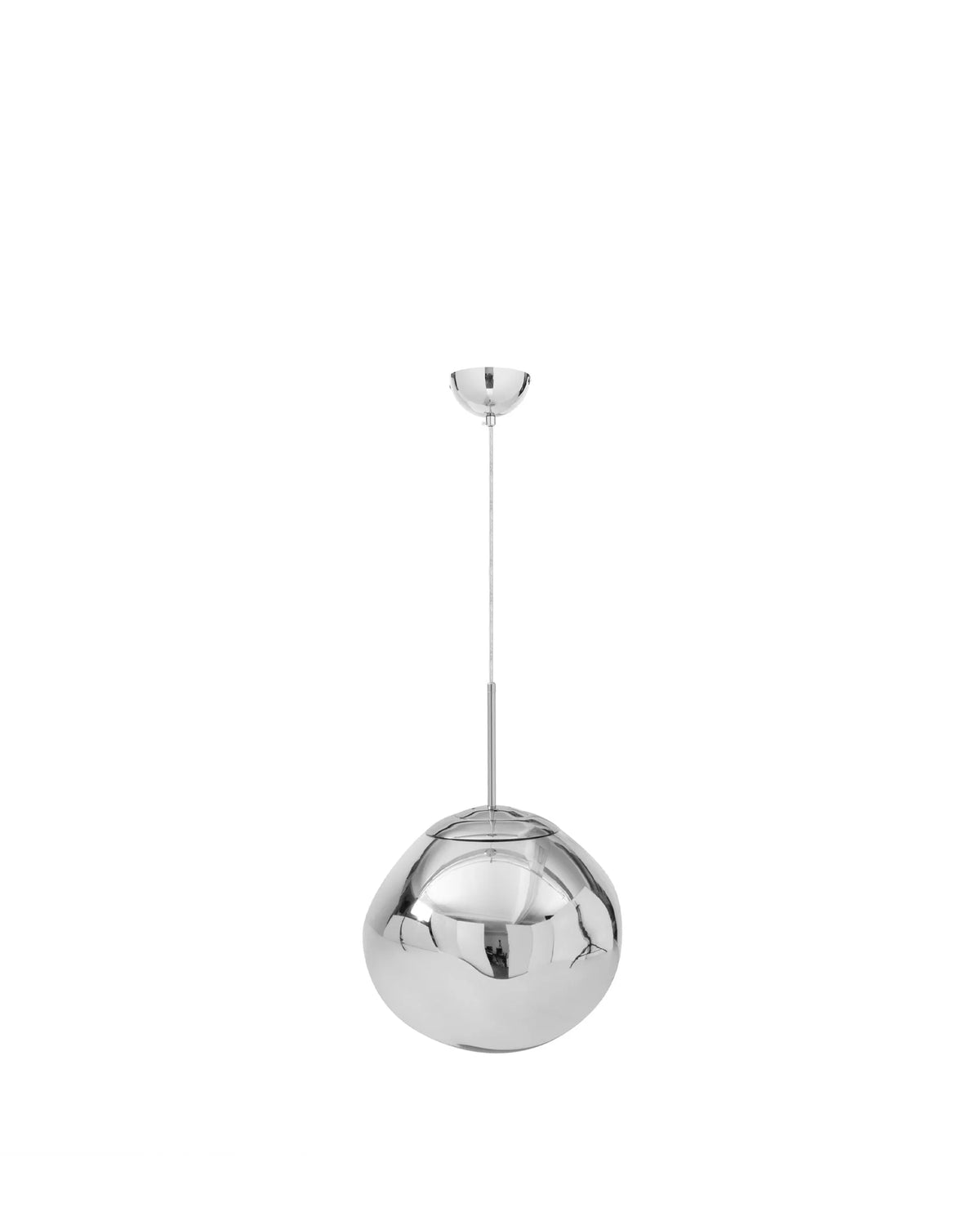 Molten 14™ pendant | mirror-finish globe - lighting 14 | designer light | madorne