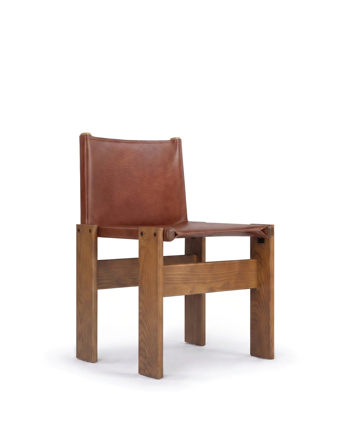Monko 73™ dining chair | wood and sling seat - brown - chairs 73 | designer | madorne