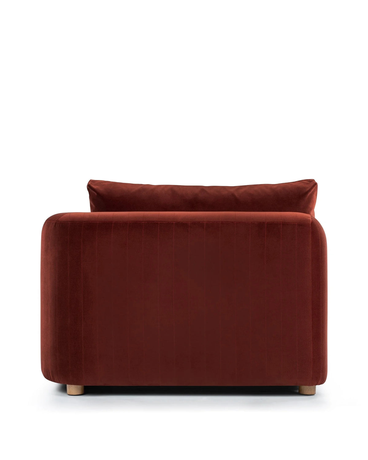 Morel™ module right arm | lustrous velvet - modules morel | modular sofa element | madorne