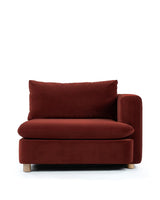 Morel™ module right arm | lustrous velvet - modules morel | modular sofa element | madorne