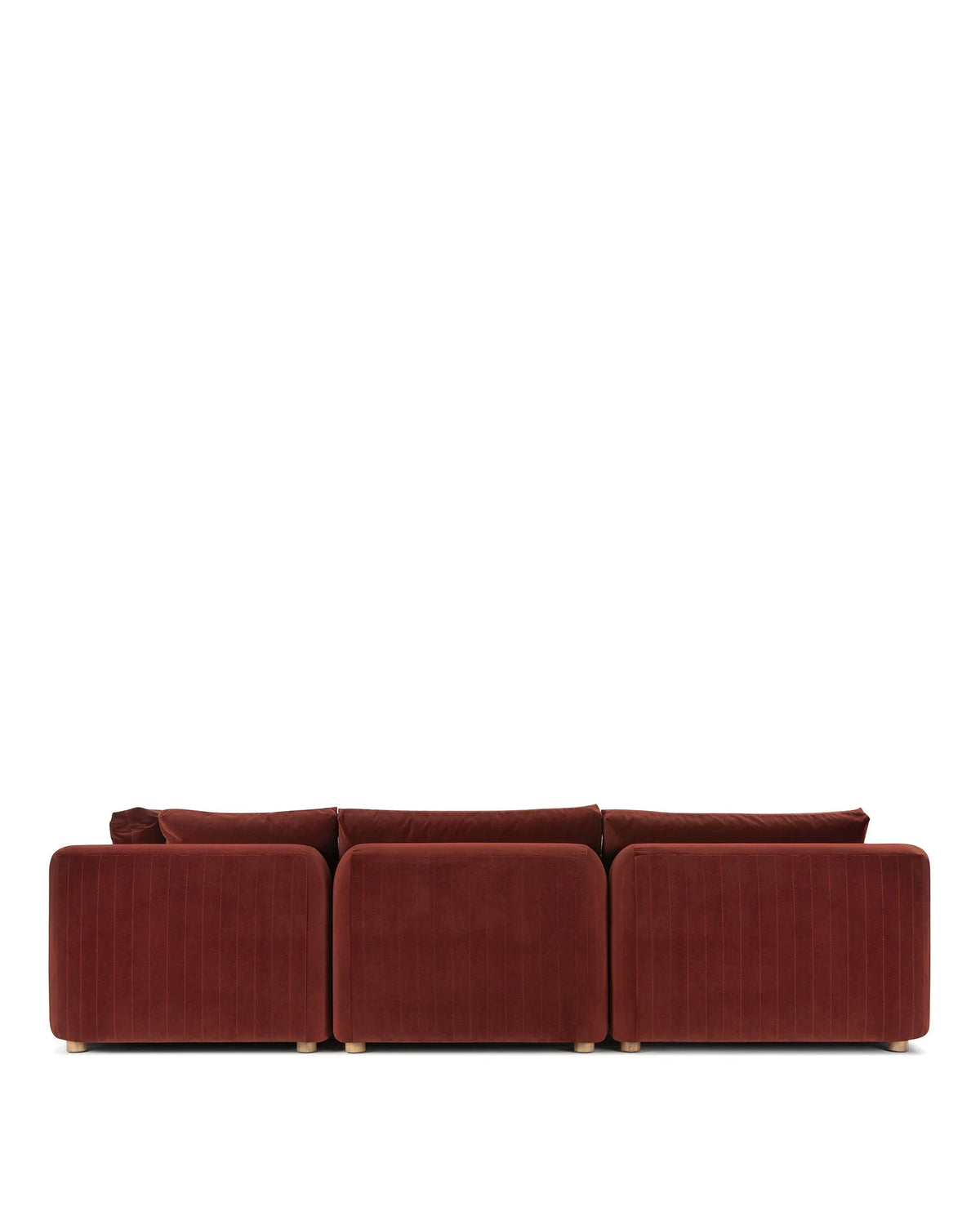 Morel™ sectional left corner | lustrous velvet - sectionals morel | sofa | madorne