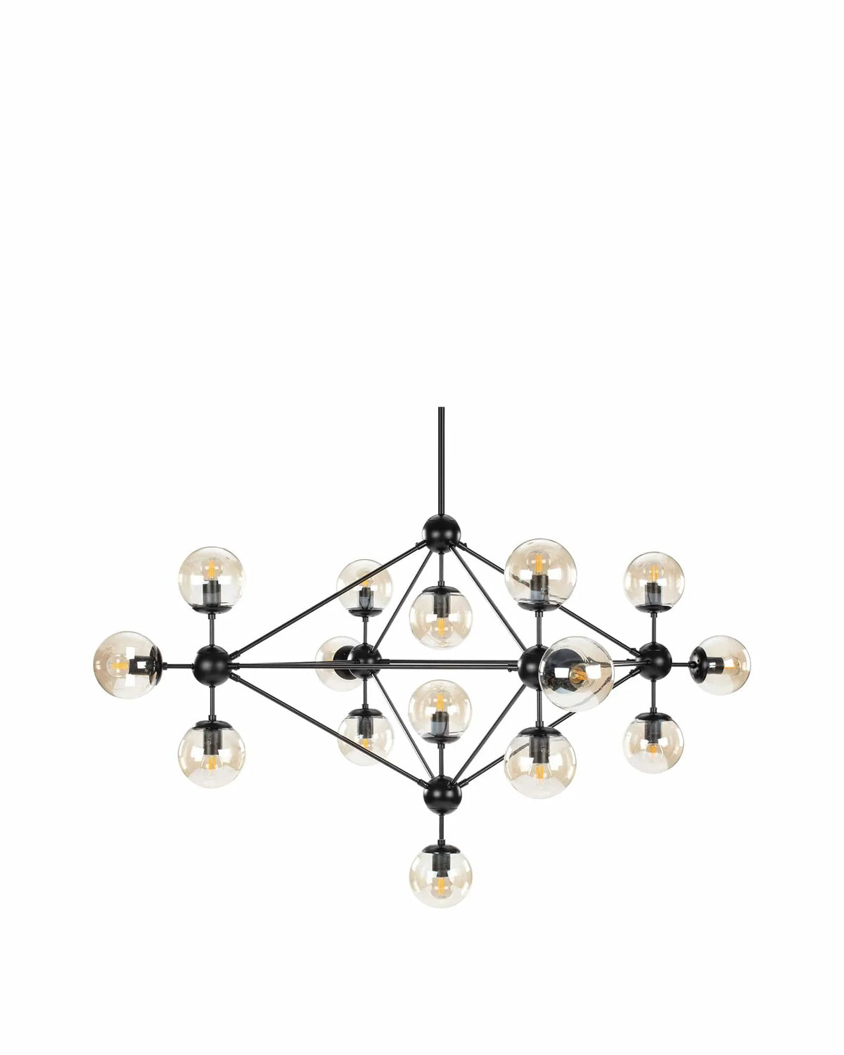 Mota™ chandelier large | smoked glass - lighting mota | madorne