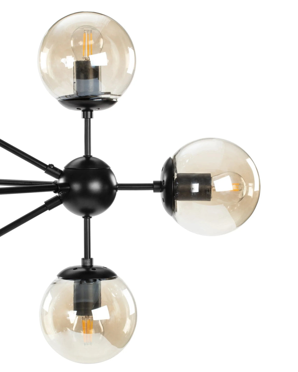 Mota™ chandelier large | smoked glass - lighting mota | madorne