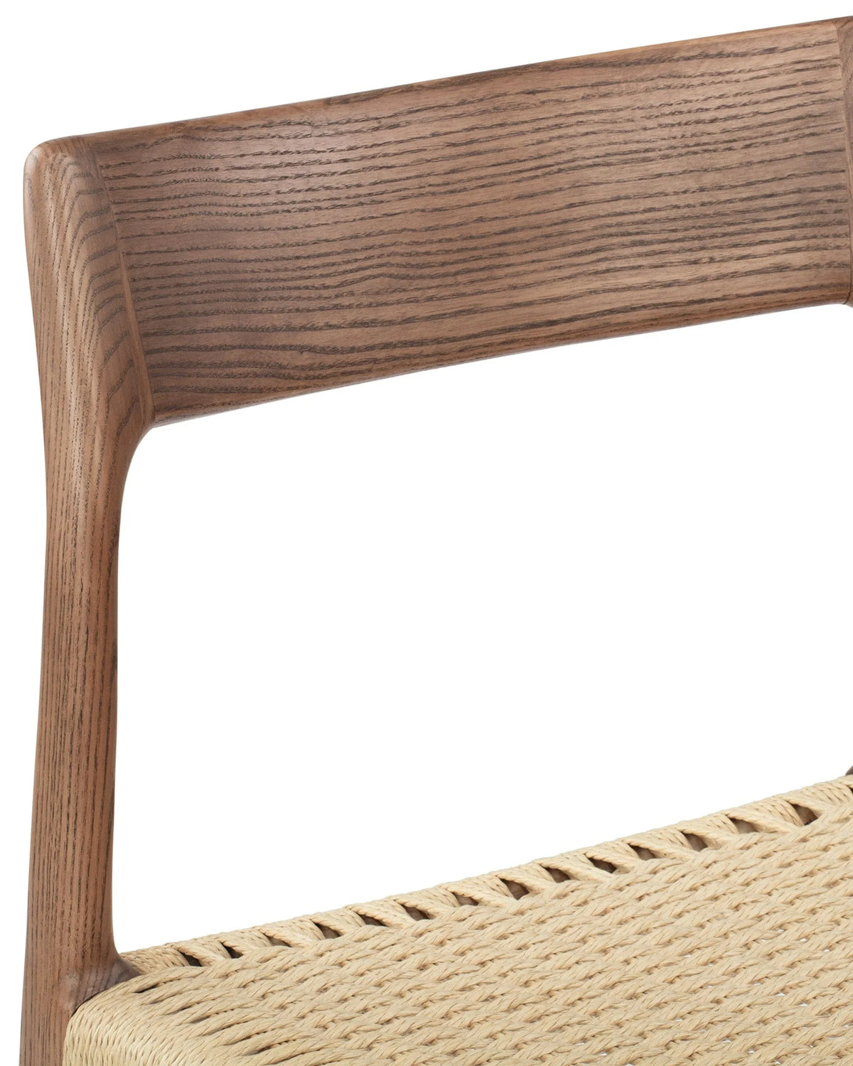 No. 77™ side chair | wood and woven seat - dining chairs 77 | modern | madorne