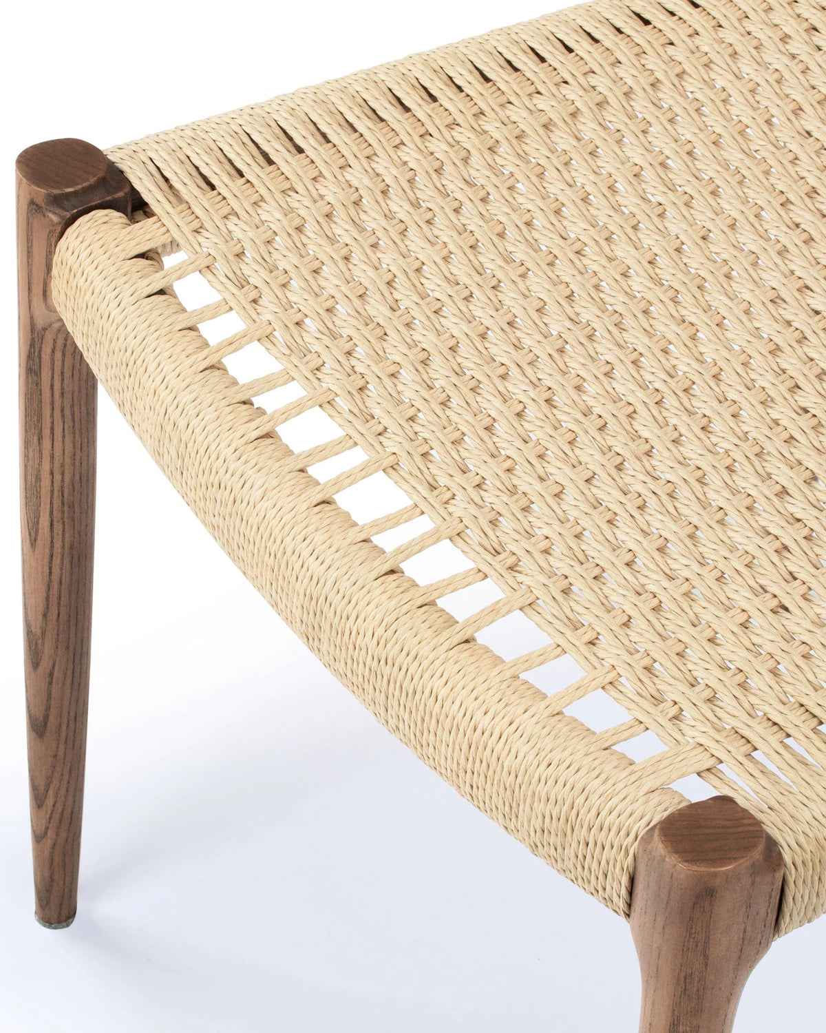 No. 77™ side chair | wood and woven seat - dining chairs 77 | modern | madorne