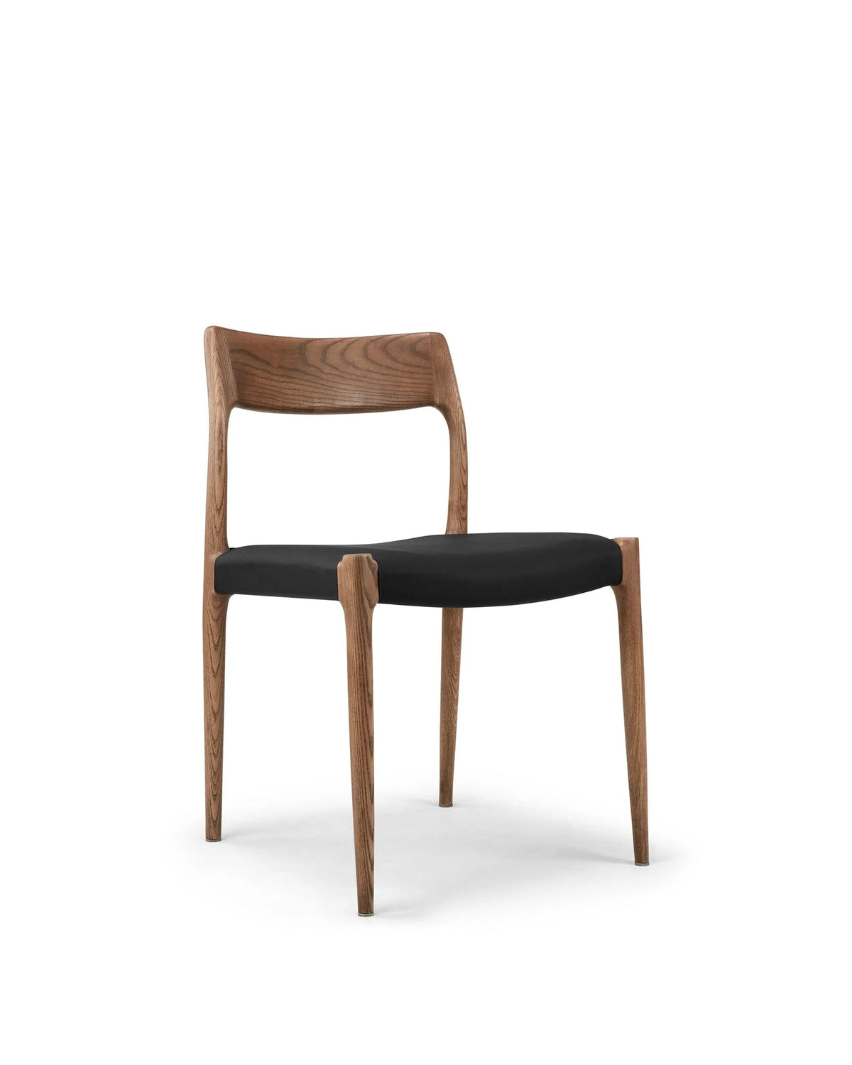 No. 77™ side chair | wood and woven seat - dining chairs 77 | modern | madorne