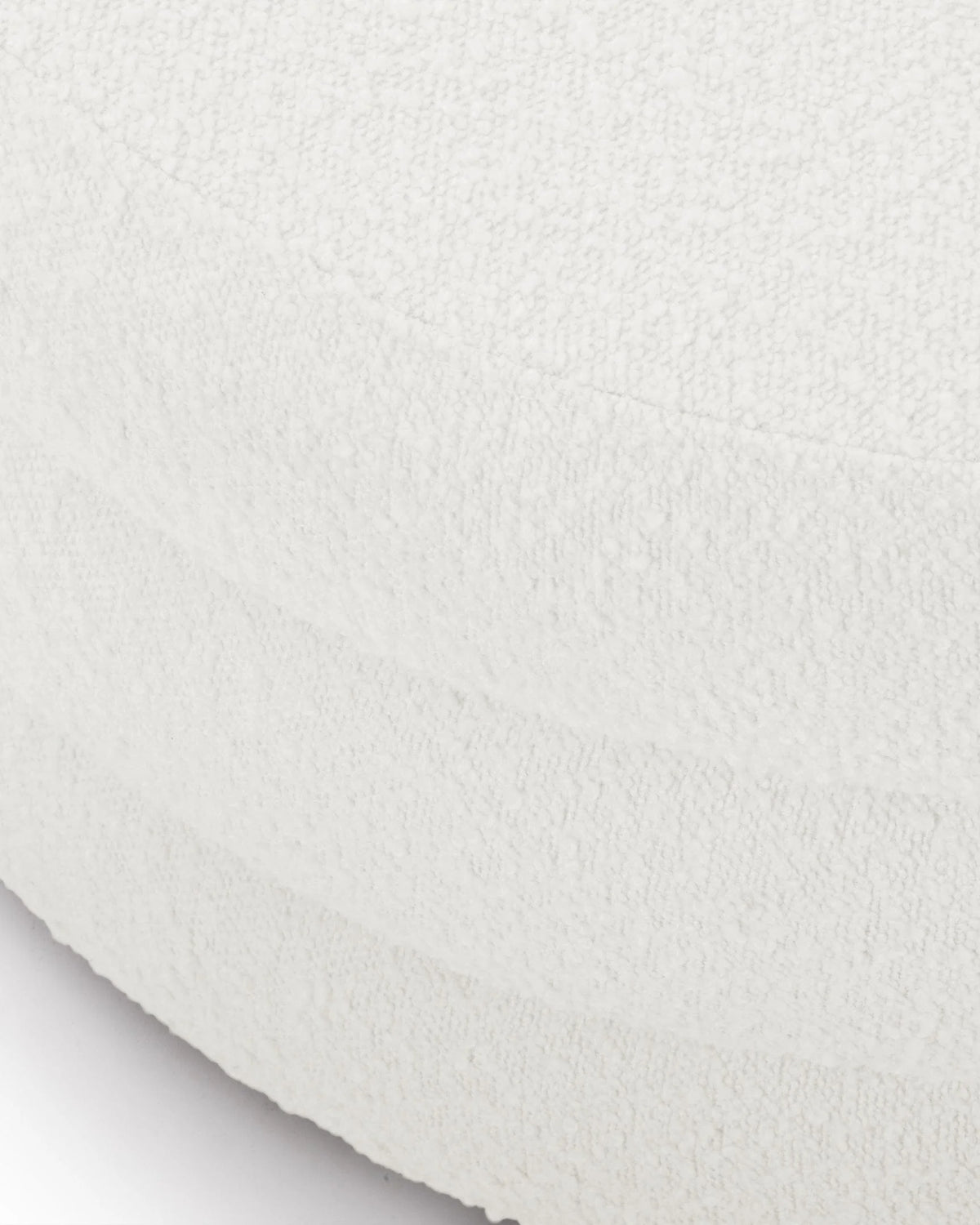 Noara™ ottoman large | boucle wool - stools & ottomans noara | modern | madorne