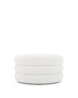 Noara™ ottoman large | boucle wool - stools & ottomans noara | modern | madorne