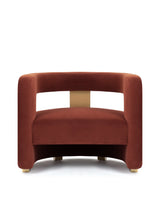 Nolae™ lounge chair | plush velvet - chairs nolae | modern | madorne