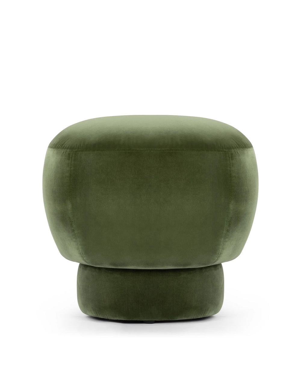 Noma™ ottoman | olive velvet - stools & ottomans noma | modern | contemporary design | madorne