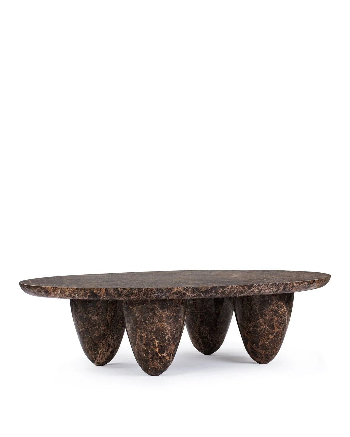 Noma stone™ coffee table | architectural marble - dark emperador - tables stone | designer | madorne