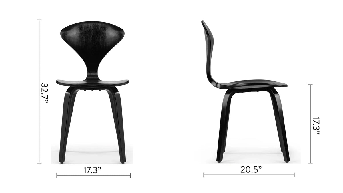 Norven™ dining chair | laminated ash - chairs cherner side chair-inspired | madorne