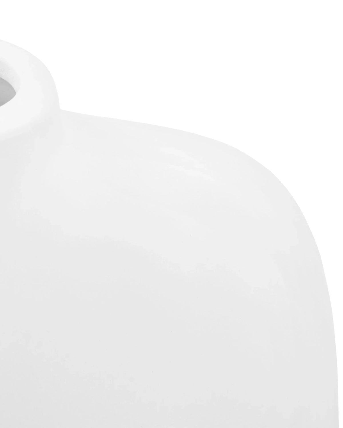 Nyla™ vase mini | white painted ceramic - decor nyla inspired by tribal | madorne