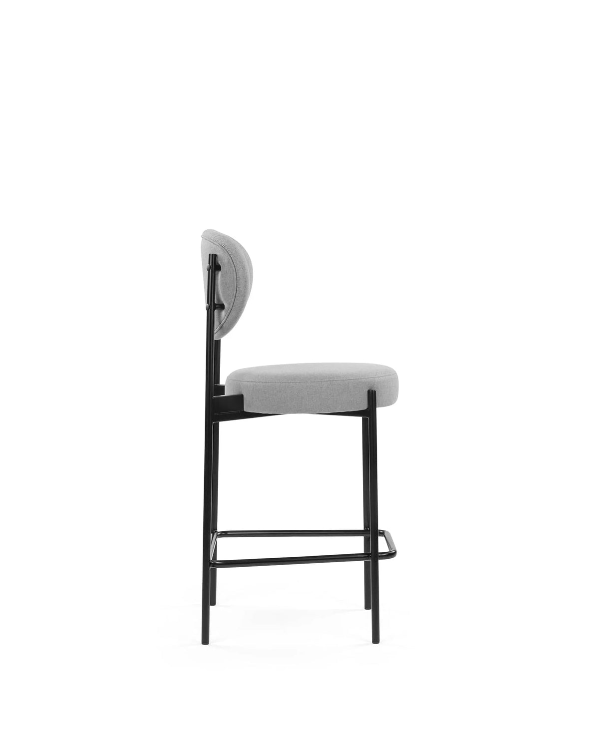 Nyxa™ counter stool | brushed woven fabric - bar & stools nyxa | modern | madorne