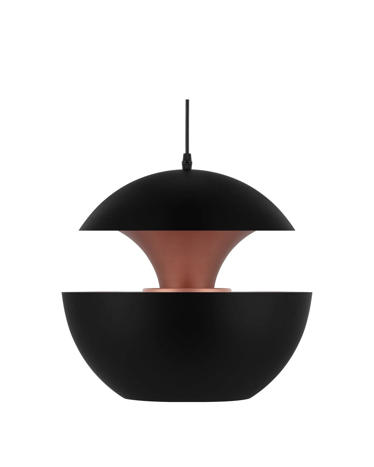 Omena™ pendant | powder-coated aluminum - black - lighting here comes the sun pendant-inspired | madorne