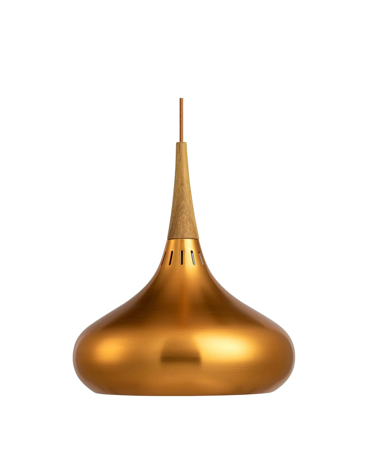 Orient 63™ pendant | sculpted aluminum - copper - lighting 63 | modern light | madorne