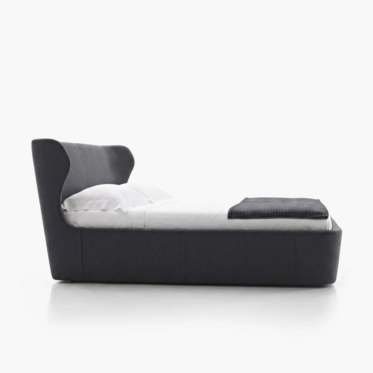Papillon 13 Curved Upholstered Bed Frame – detail view 6
