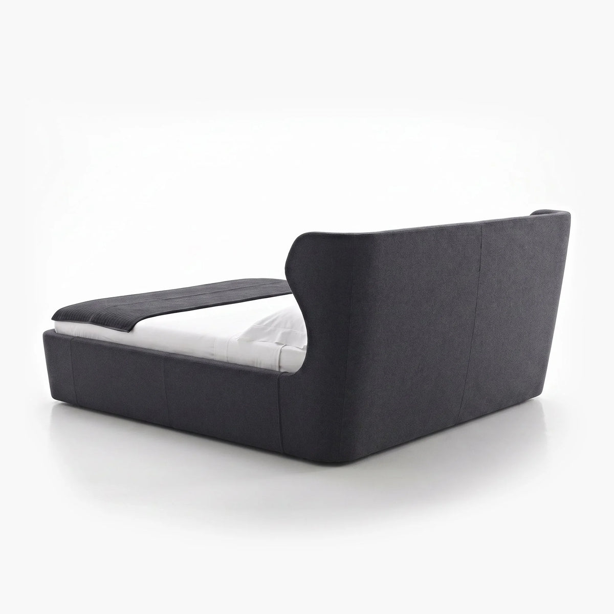 Papillon 13 Curved Upholstered Bed Frame – detail view 5
