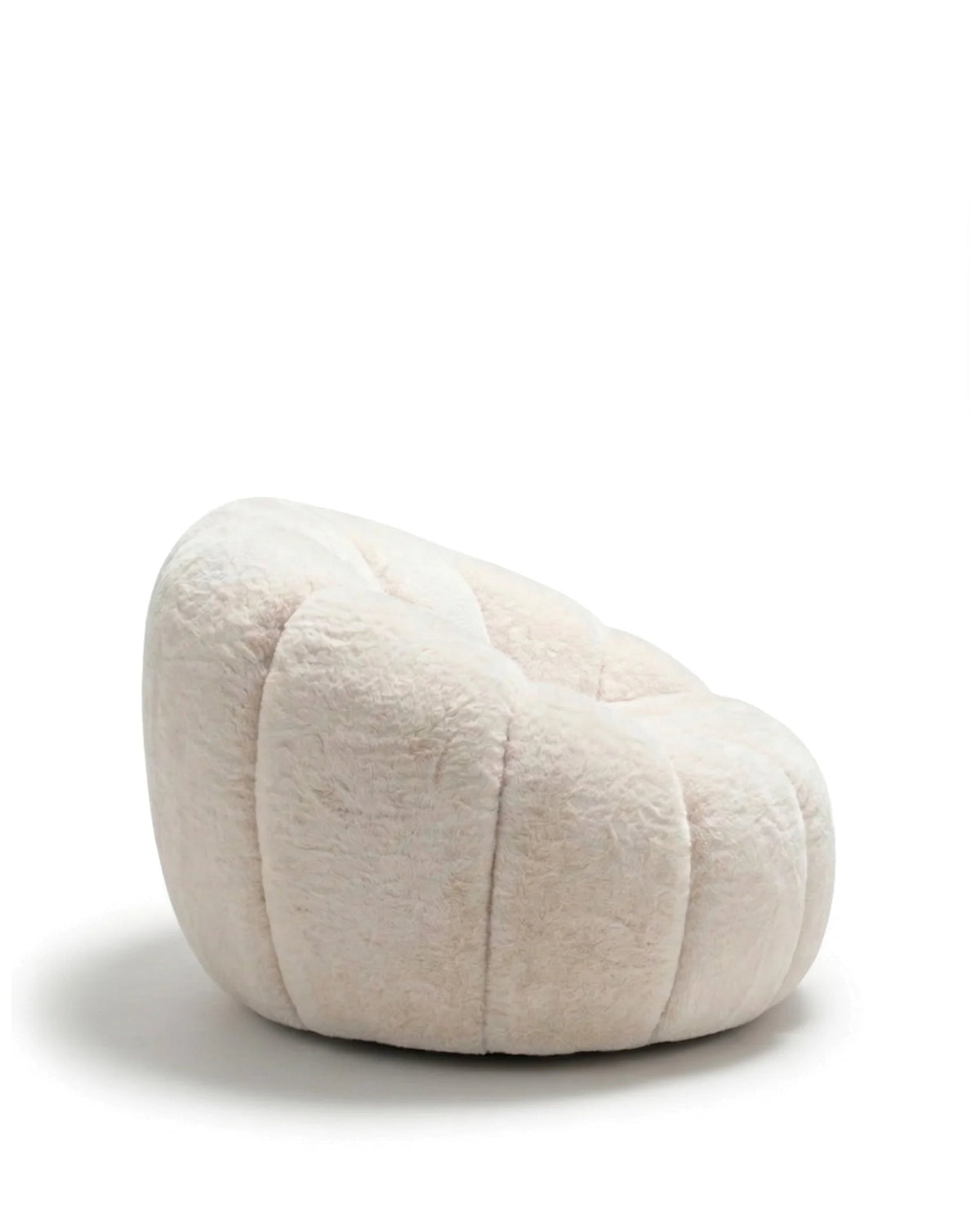 Parra cloud™ armchair | cream faux fur - lounge chairs cloud | chair | madorne