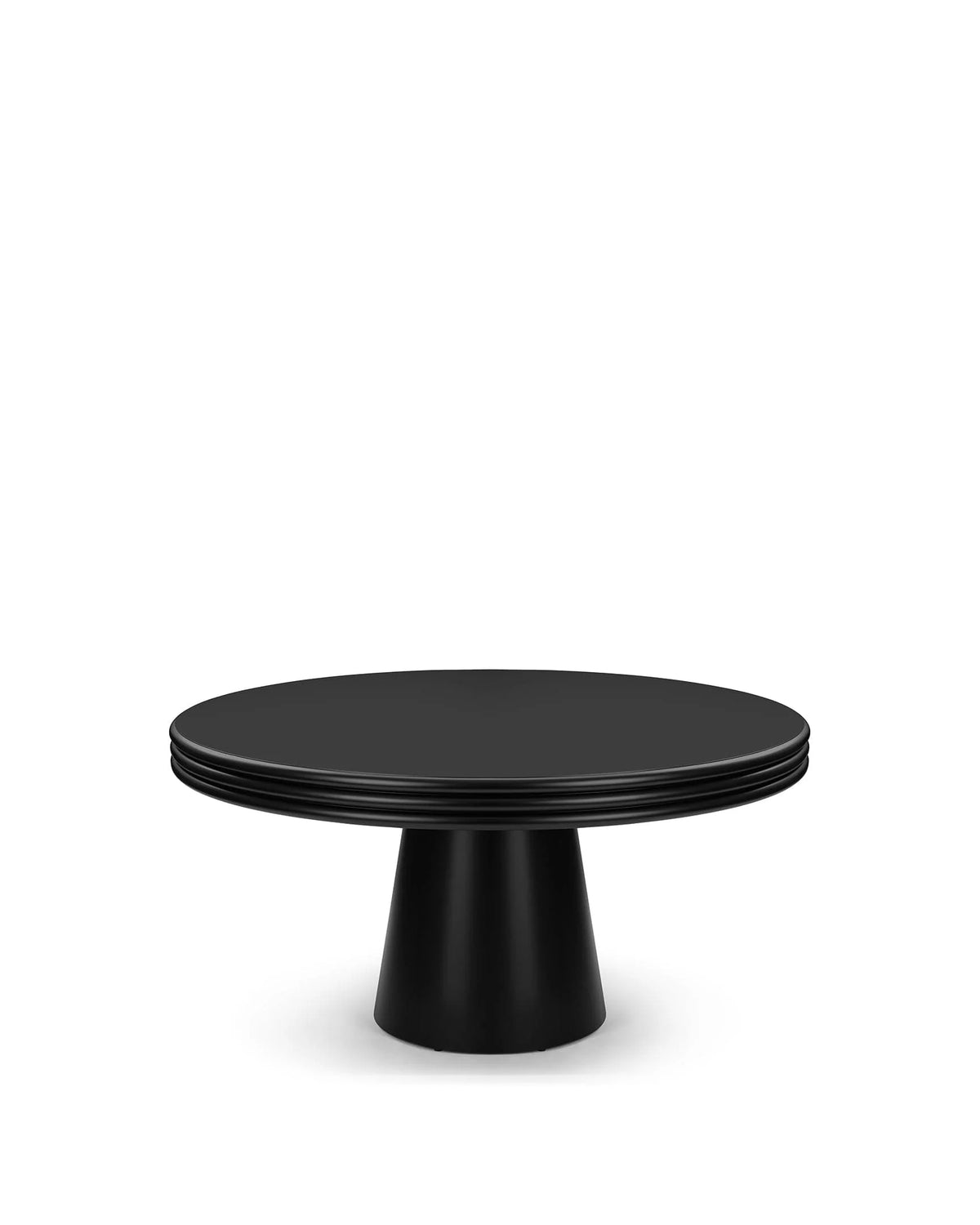 Pasca 59™ round dining table | black lacquer - tables 59 | madorne