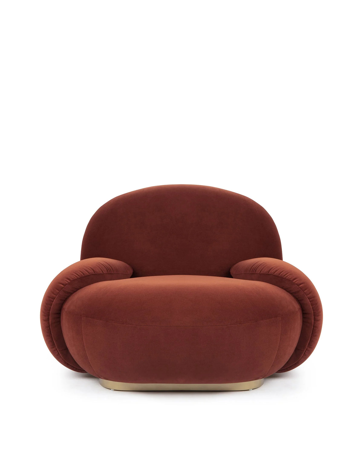 Pasha 75™ lounge armchair | plush velvet - chairs 75 | chair | madorne