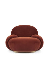 Pasha 75™ lounge armchair | plush velvet - chairs 75 | chair | madorne