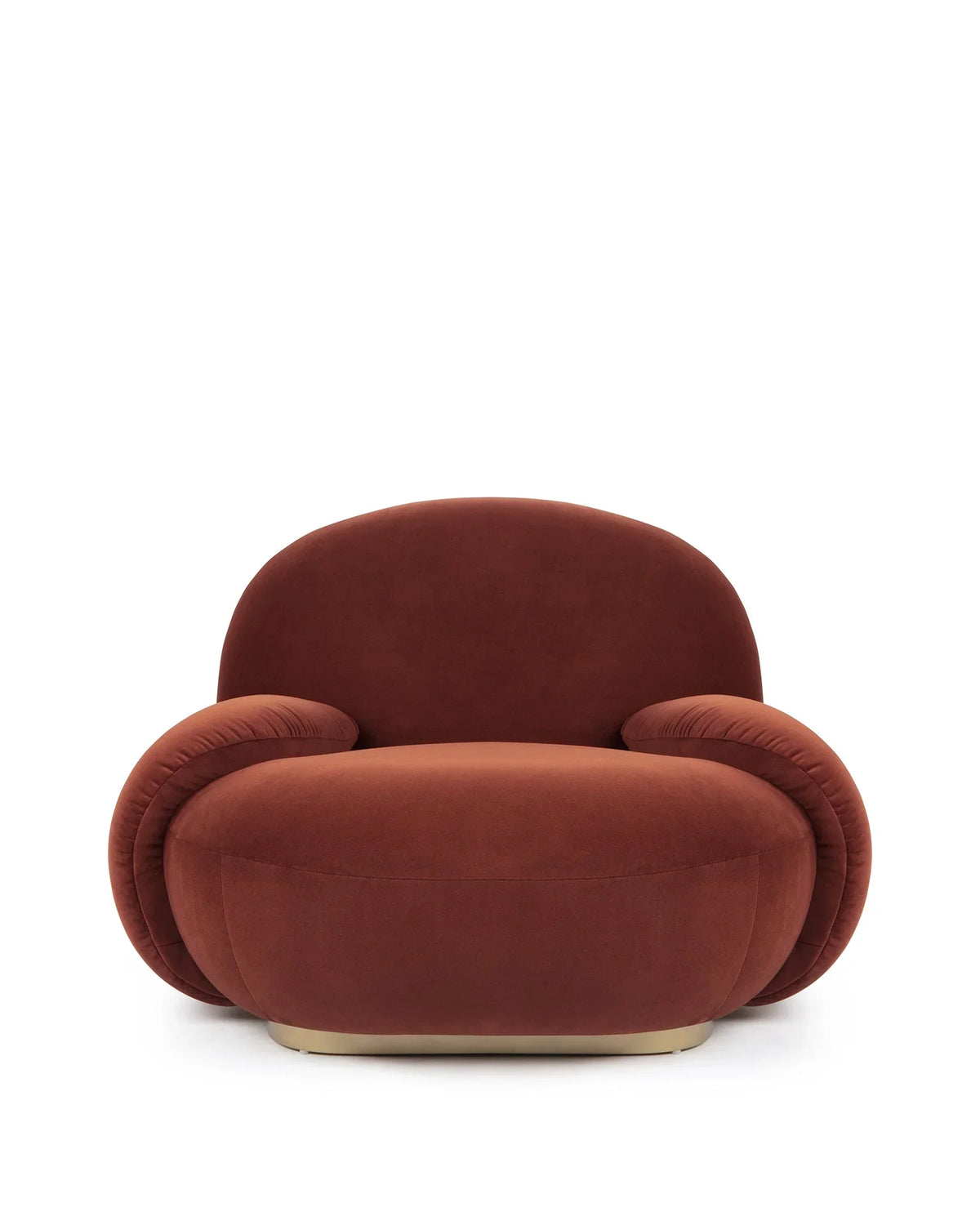 Pasha 75™ lounge armchair | plush velvet - chairs 75 | chair | madorne