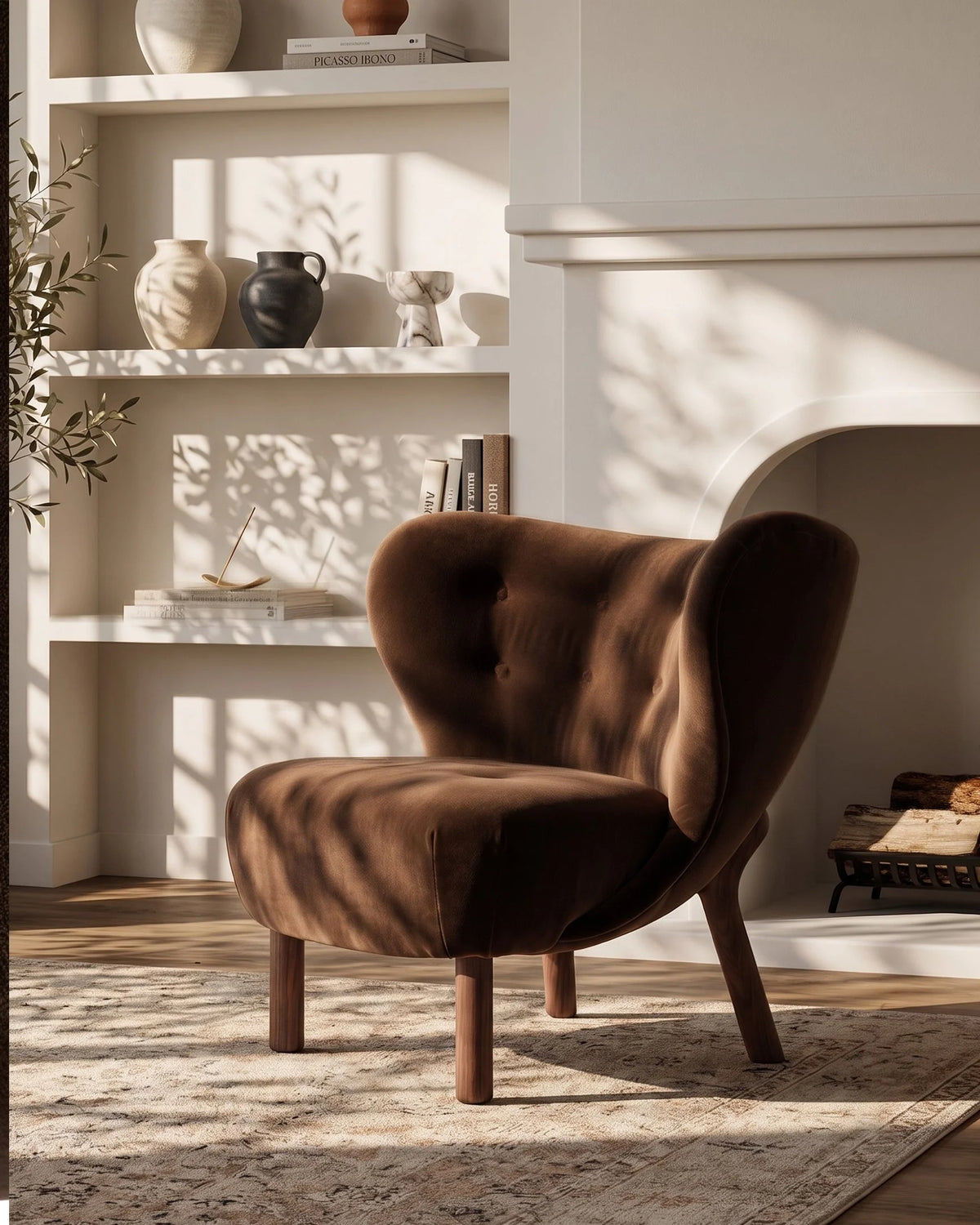 Petral 38™ lounge chair | winged back - chairs 38 | designer | madorne
