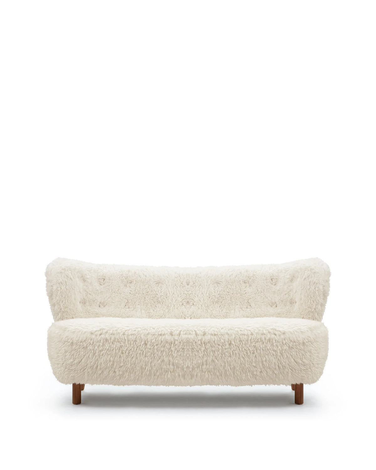 Petral 38™ sofa | white long hair sherpa - 3 seaters 38 | modern | contemporary design | madorne