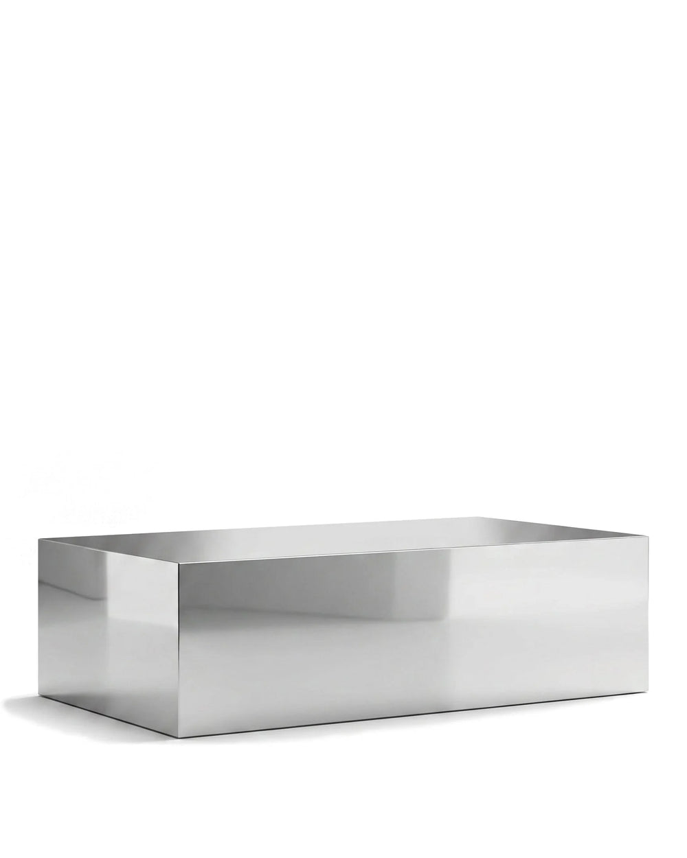 Plyn 01™ coffee table | marble or steel - stainless - tables norm architects plinth-inspired | madorne