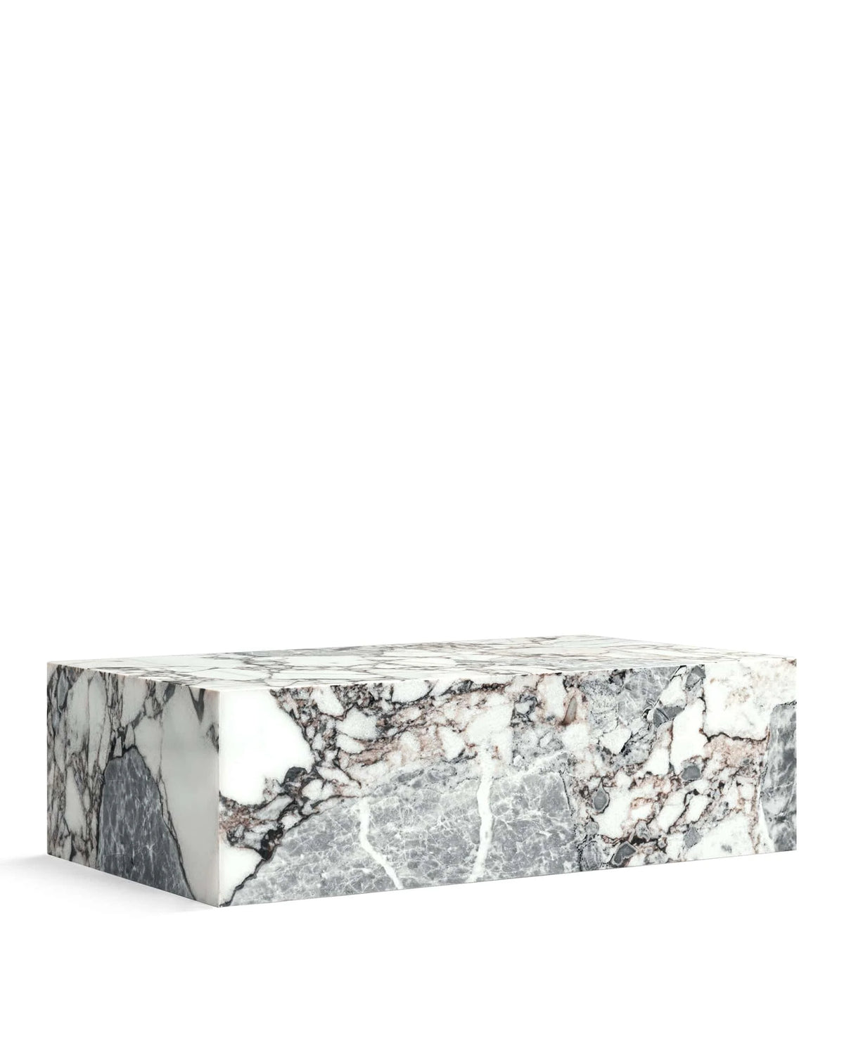 Plyn concrete™ coffee table | stone-effect finish - modellato marble - tables concrete | madorne