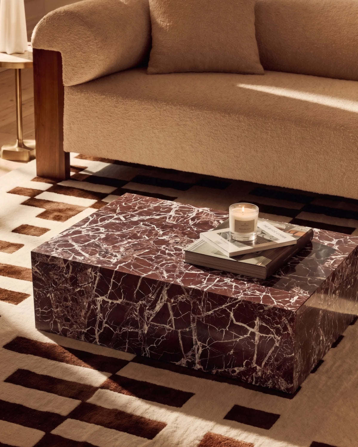 Plyn concrete™ coffee table | stone-effect finish - tables concrete | madorne