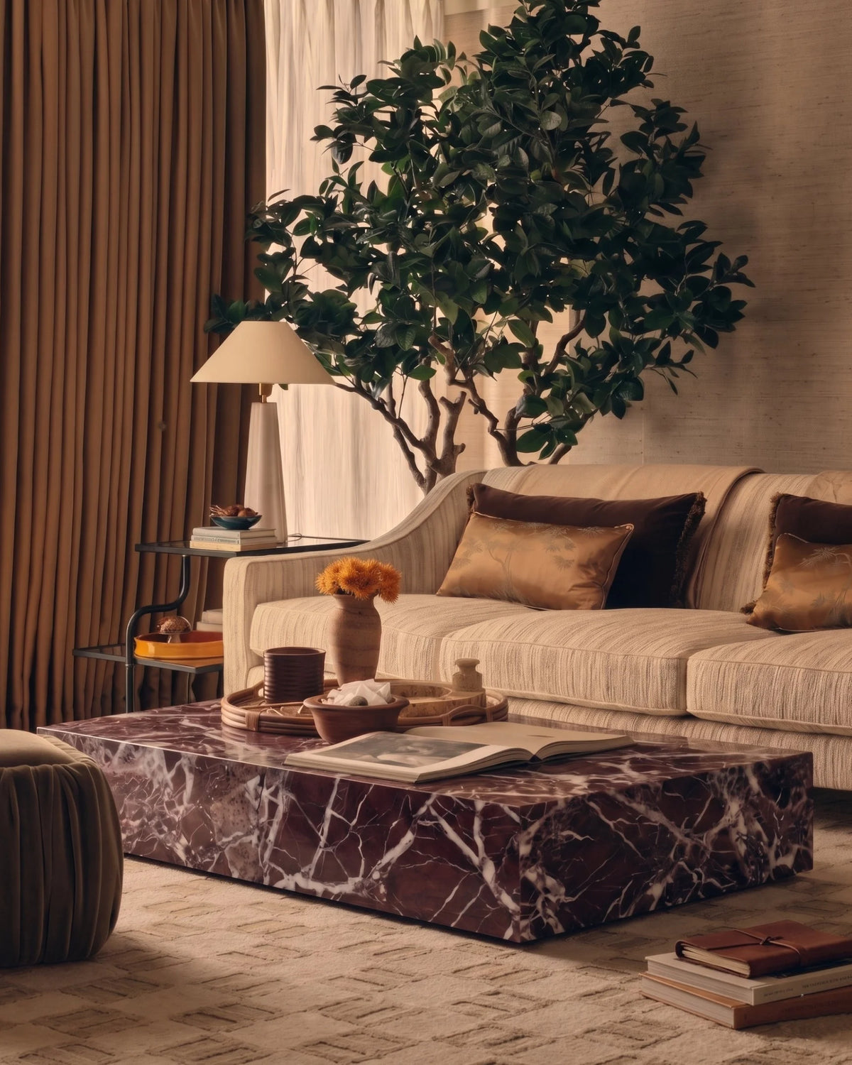 Plyn grande™ coffee table | monumental finish - tables grande | madorne