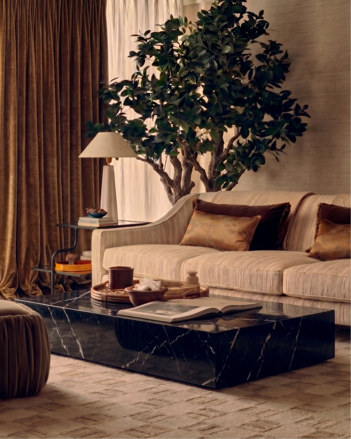 Plyn grande™ coffee table | monumental finish - tables grande | madorne