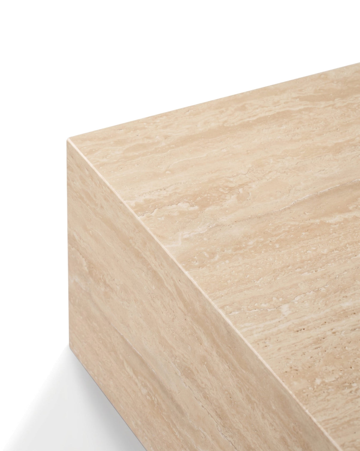 Plyn grande concrete™ coffee table | stone-effect finish - tables concrete | madorne