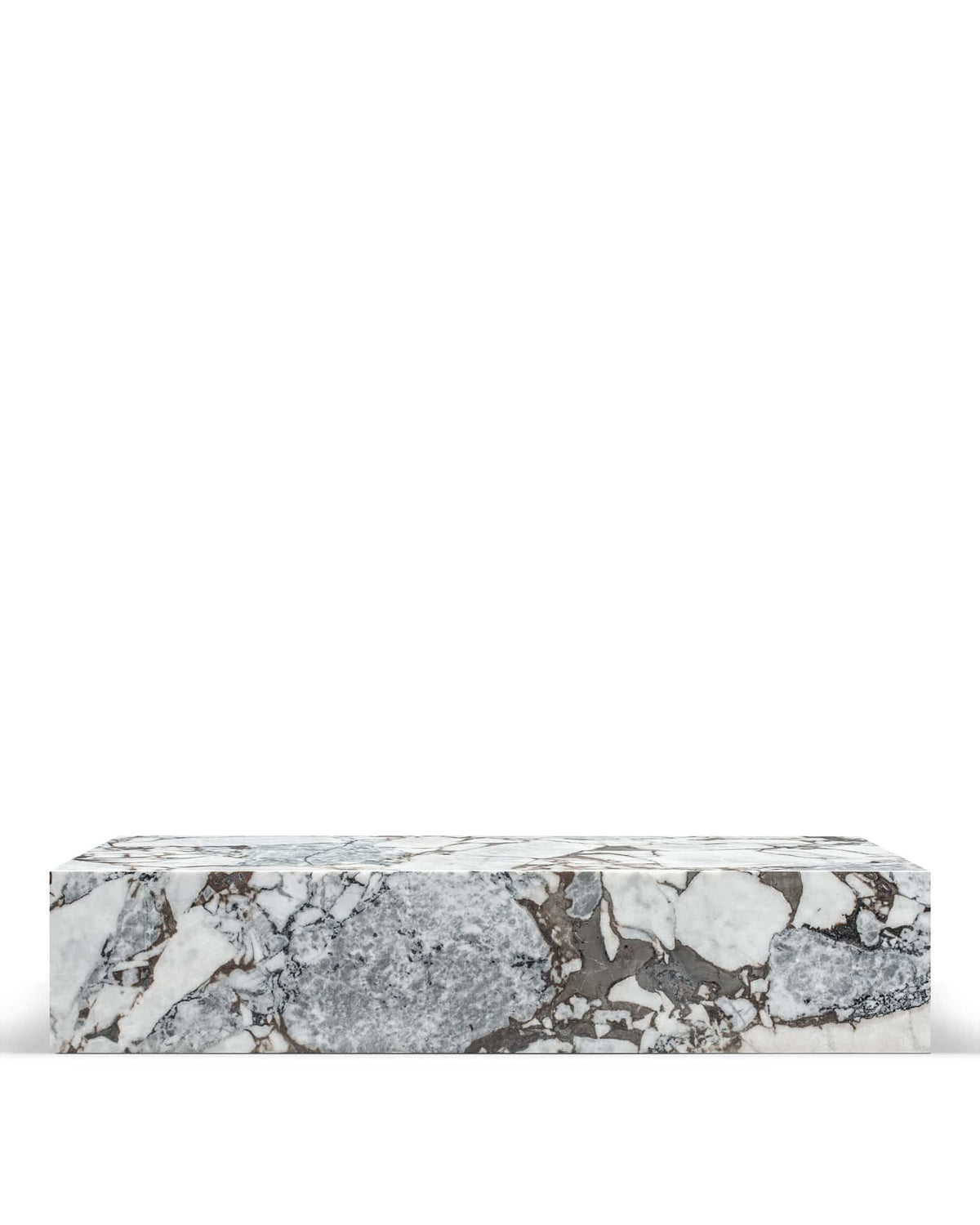 Plyn grande concrete™ coffee table | stone-effect finish - tables concrete | madorne
