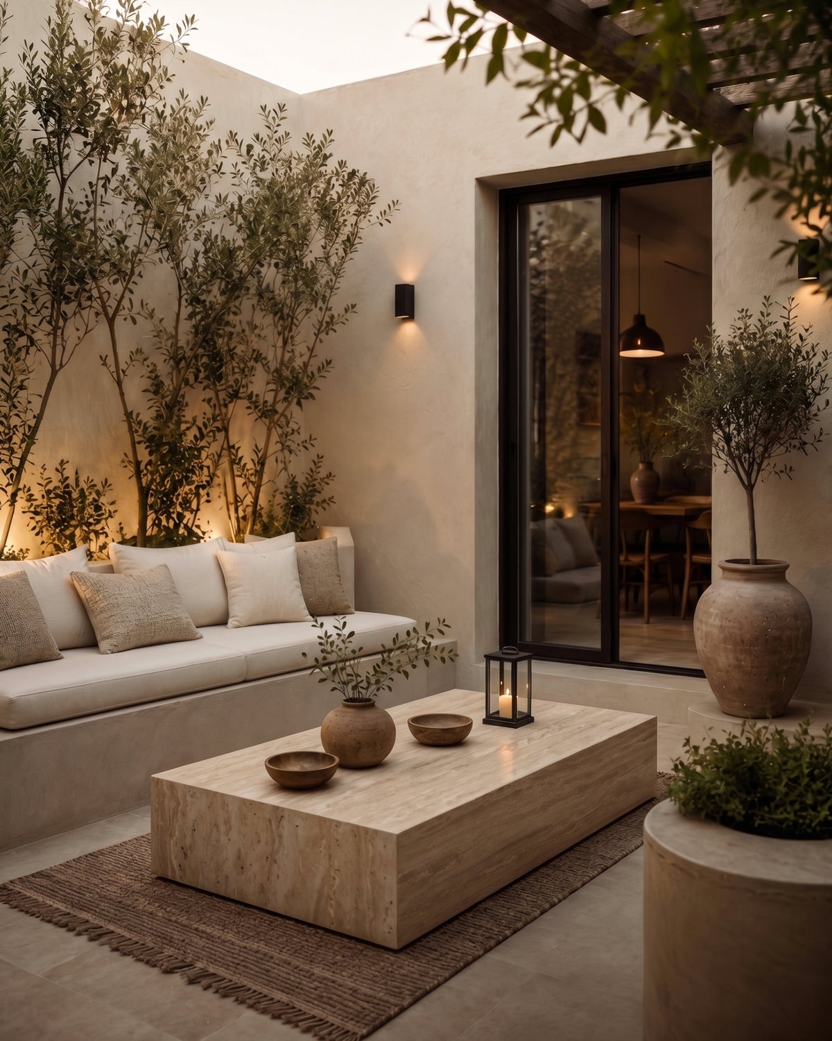 Plyn grande concrete™ coffee table | stone-effect finish - tables concrete | madorne