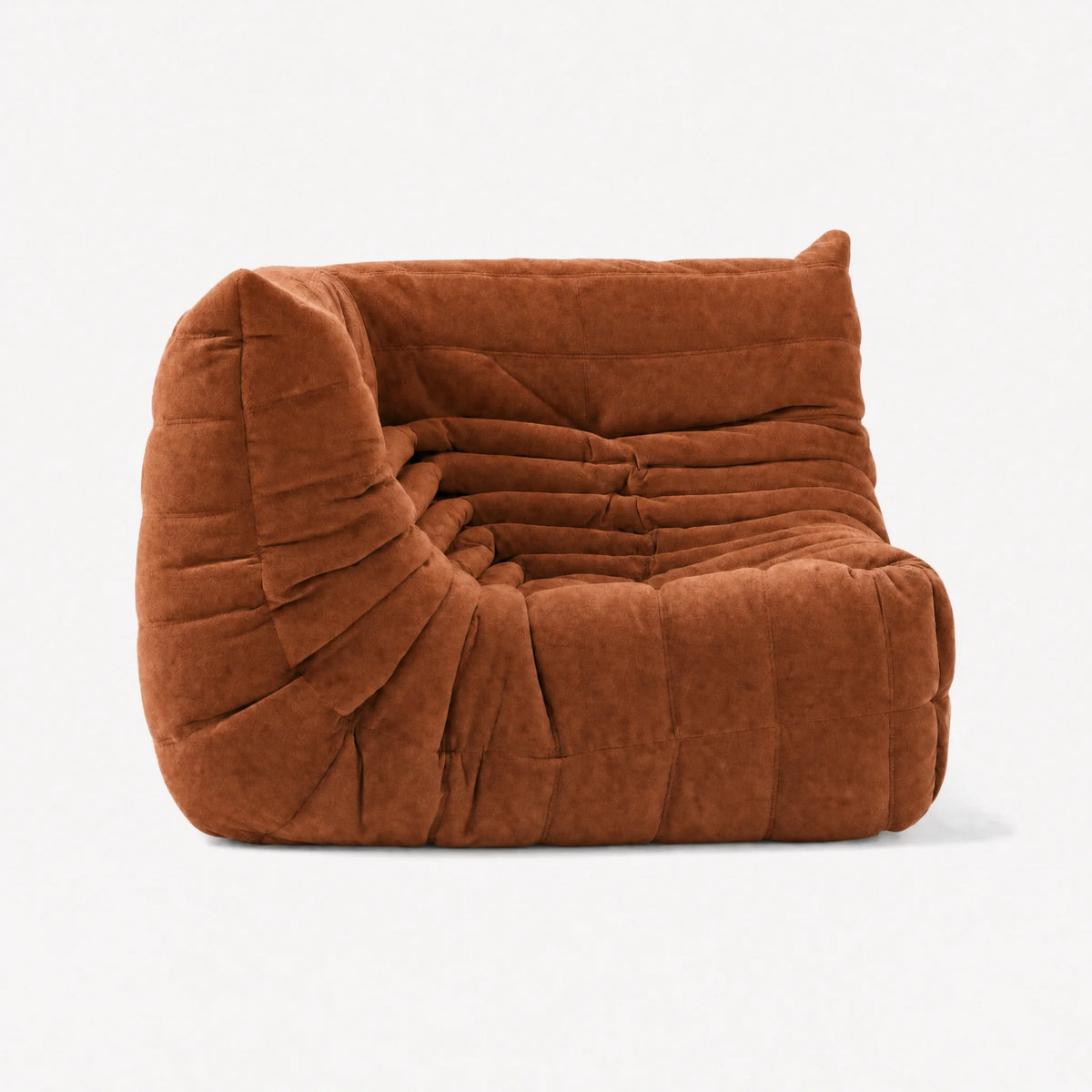 Pogo 73 Corner Seat in Copper Cashmere