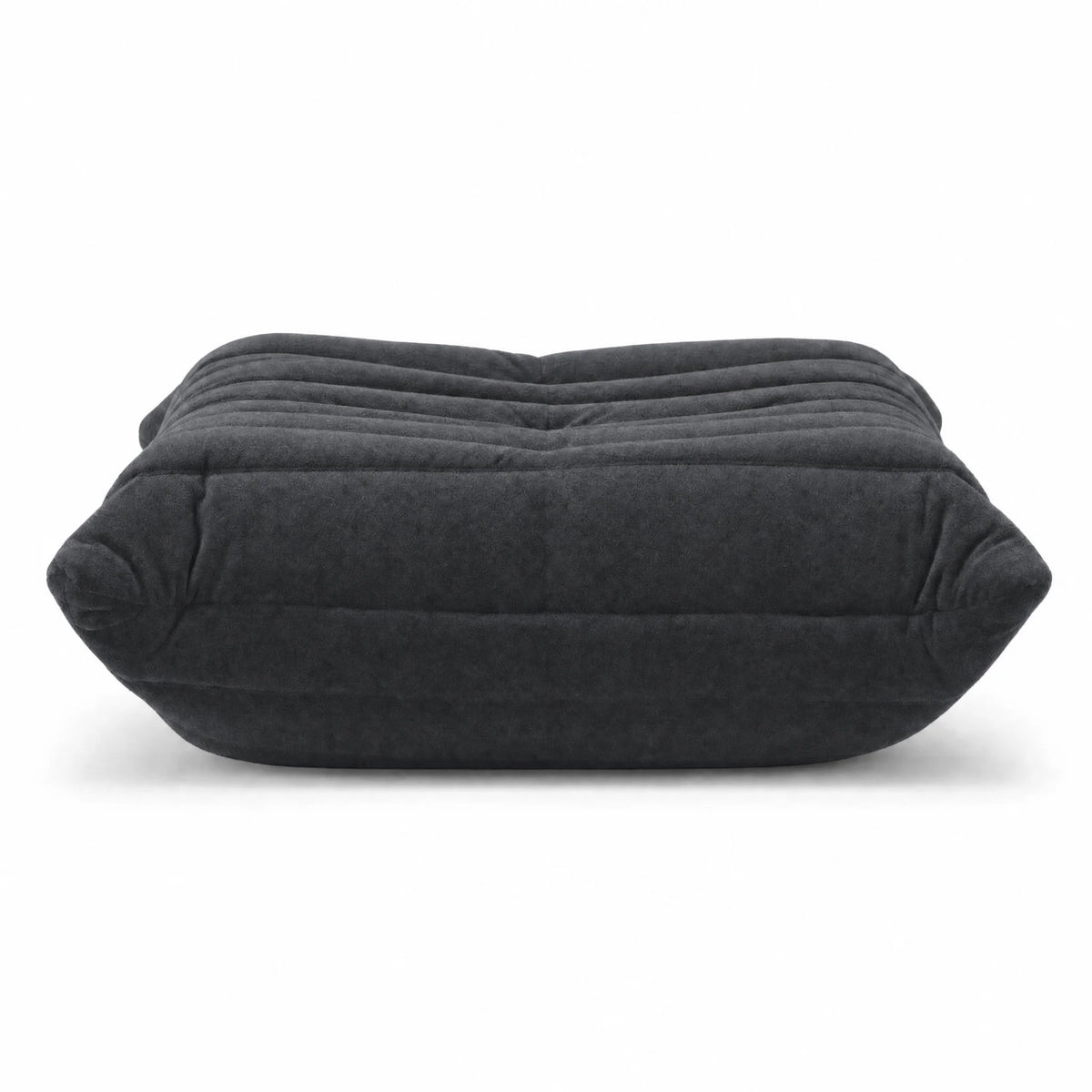 Pogo 73 Ottoman in Charcoal Gray Cashmere