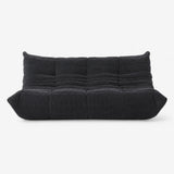 Pogo 73 Sofa in Charcoal Gray Corduroy