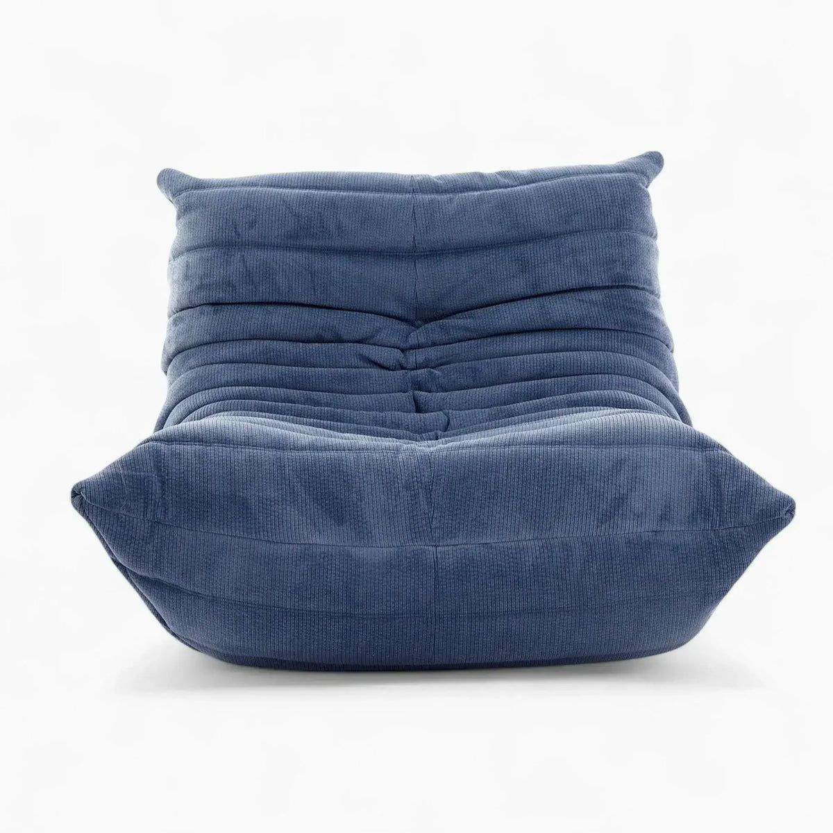 Pogo 73™ Fireside Chair in Blue Corduroy