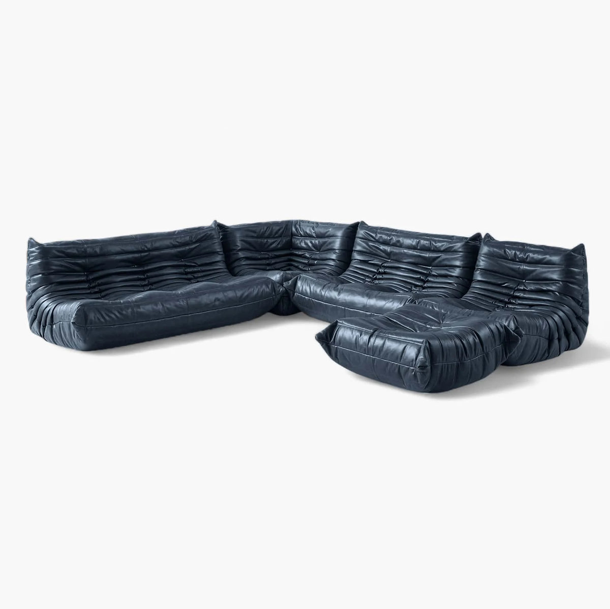 Pogo 73 leather Complete Set in Granite Waxy leather