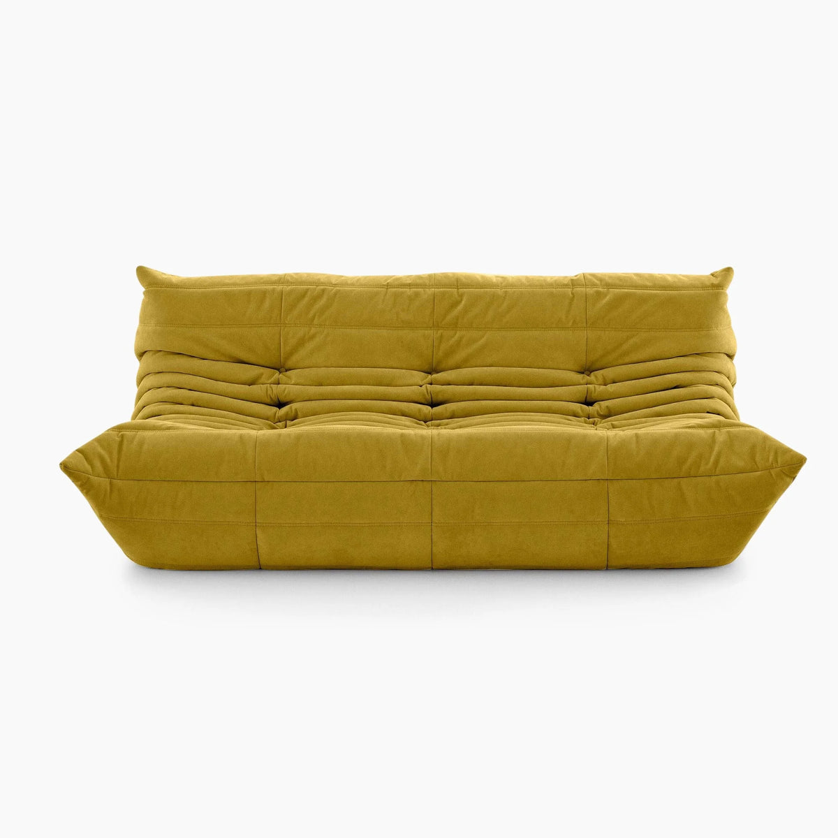 Pogo 73™ Sofa in Curry Alcantara